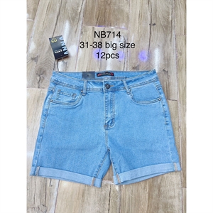 Szorty jeansowe damskie Big size  31-38