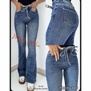 Jeansy dzwony damskie  34-42