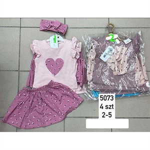 Komplet dziewczęcy produkt Turecki  2-5 lat