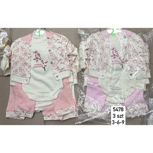 Komplet niemowlęcy produkt Turecki  3-9M