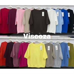 Sweter damski z krótkim rękawem