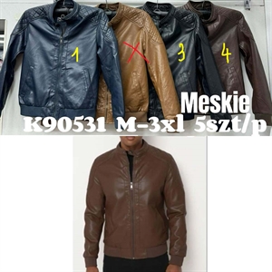 Kurtka męska skórzana (M-3XL)