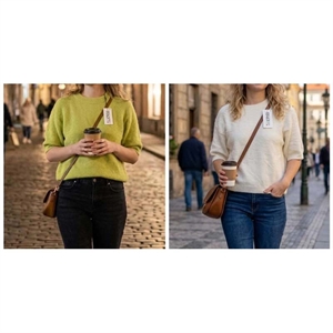 Sweter damski z krótkim rękawem