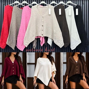 Sweter damski zapinany na guziki