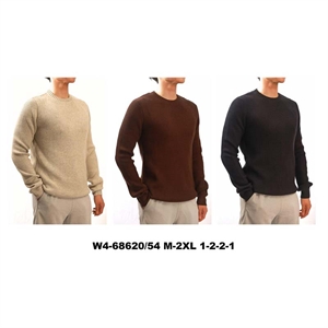 Sweter męski okrągły  M-2XL