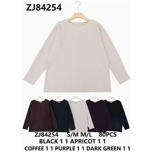 Sweter damski okrągły  S/M-M/L