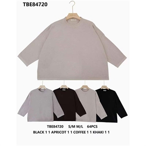 Sweter damski okrągły  S/M-M/L