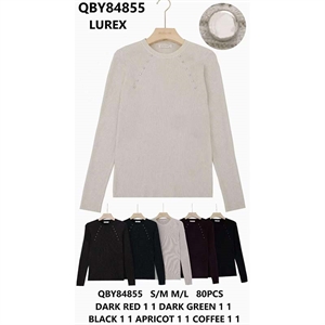 Sweter damski okrągły  S/M-M/L