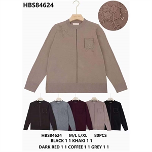 Sweter damski okrągły  M/L-L/XL