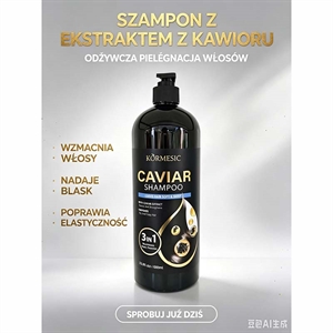 Szampon z ekstraktem z kawioru