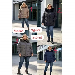 Kurtka damska Big Size  3XL-7XL