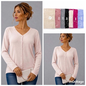 Sweter damski zapinany na guziki  M/L-XL/2XL