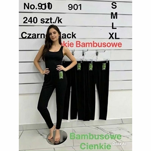 Legginsy cienkie bambusowe damskie  S-XL