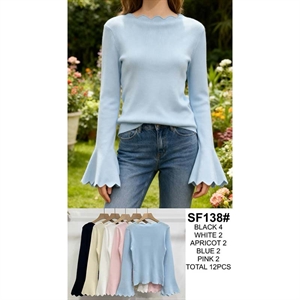 Cienka sweterkowa damska