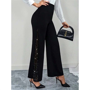 Spodnie damskie szerokie nogawki (S/M-L/XL-2XL/3XL) - Turecki Produkt