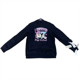 Bluza dziewczęca z kapturem (6-16)