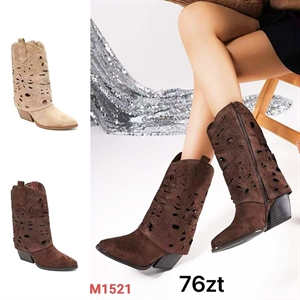 Botki ażurowe damskie 36-41