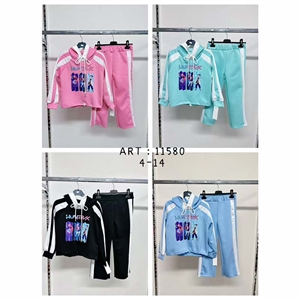 Komplet dresowy dziewczęcy 4-14