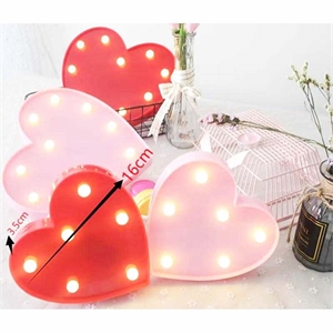 Prezent na walentynki - lampka
