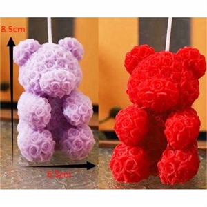 Ozdoby walentynkowe - świeca