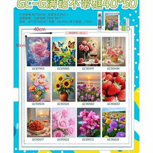 Zestaw do malowania diamentami 40x50cm