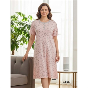 Koszula nocna damska BAWEŁNA (L-2XL)