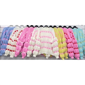 Sweter damski okrągły