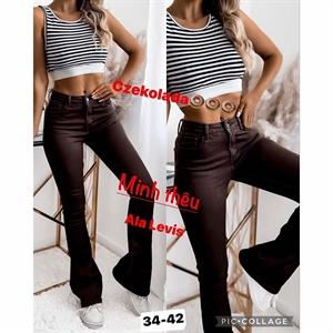 Jeansy dzwony damskie  34-42