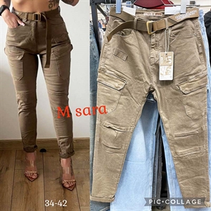 Jeansy damskie M'sara  34-42