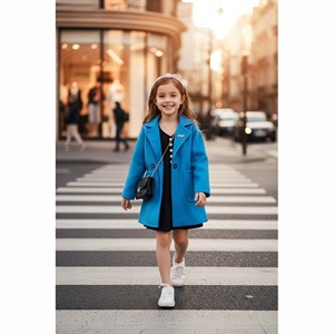 Płaszcz dziewczęcy (4-14)