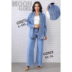 Kurtka jeansowa damska L-4XL