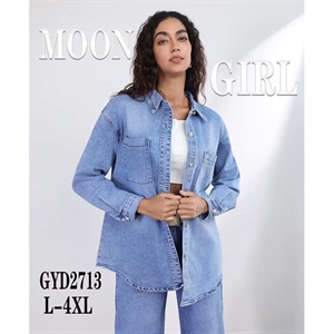 Kurtka jeansowa damska L-4XL