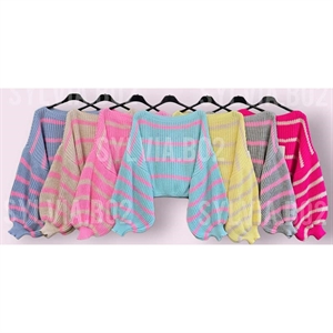 Sweter damski okrągły - Produkt Włoski