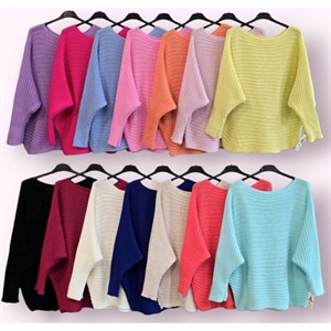 Sweter damski okrągły - Produkt Włoski