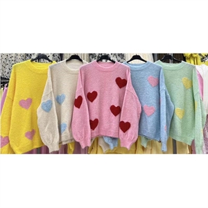 Sweter damski okrągły - Produkt Włoski