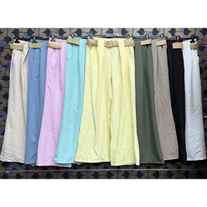 Spodnie damskie szerokie nogawki - Produkt Włoski