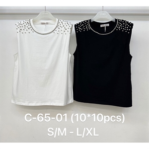 Koszulka damska bez rękawów  S/M-L/XL