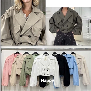 Trencz damski krótki - produkt Włoski