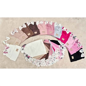 Komplet Czapka + Chustka  50-52