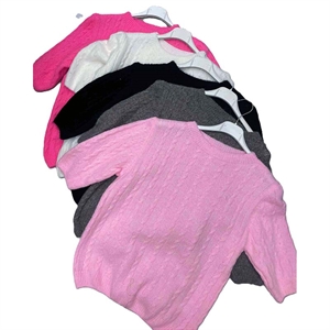 Sweter damski z krótkim rękawem