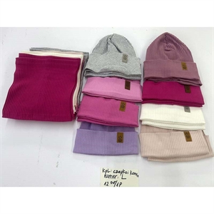 Komplet Czapka + Komin