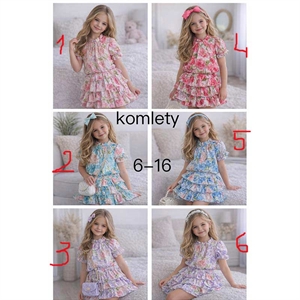 Komplet dziewczęcy  6-16 lat