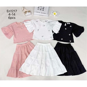 Komplet dziewczęcy 4-14 lat