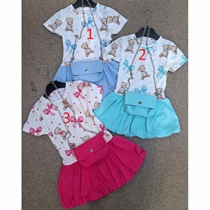 Sukienka dziewczęca 4-14 lat