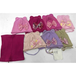 Komplet Czapka + Komin