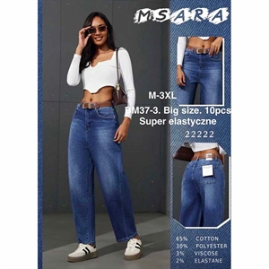 Jeansy damskie Big Size  M-3XL