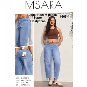 Jeansy damskie M'sara  XS-XL