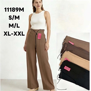 Spodnie szerokie nogawki damskie  S/M-2XL