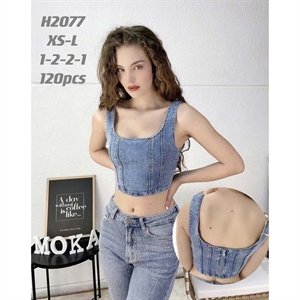 Bluzka crop top damski  XS-L