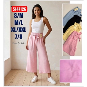 Spodnie culotte damskie 7/8  S/M-XL/2XL